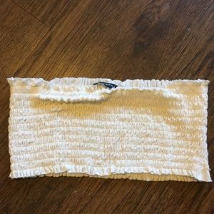 Brandy Melville Ruffle tube top